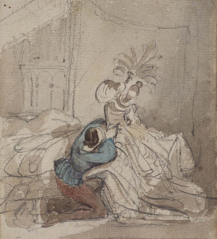Stage scene: couple dancing