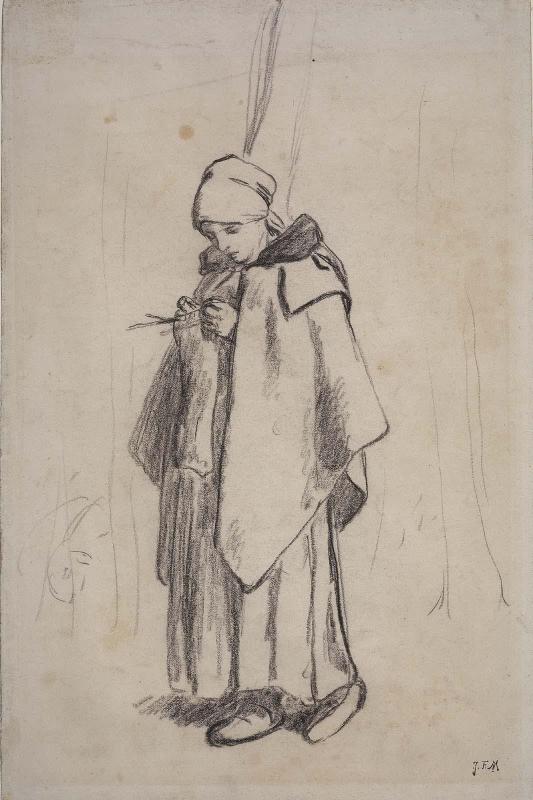 Shepherdess Knitting