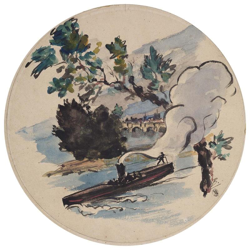 Steamboat on the Seine