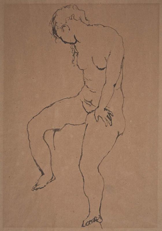 Study of a Nude Woman