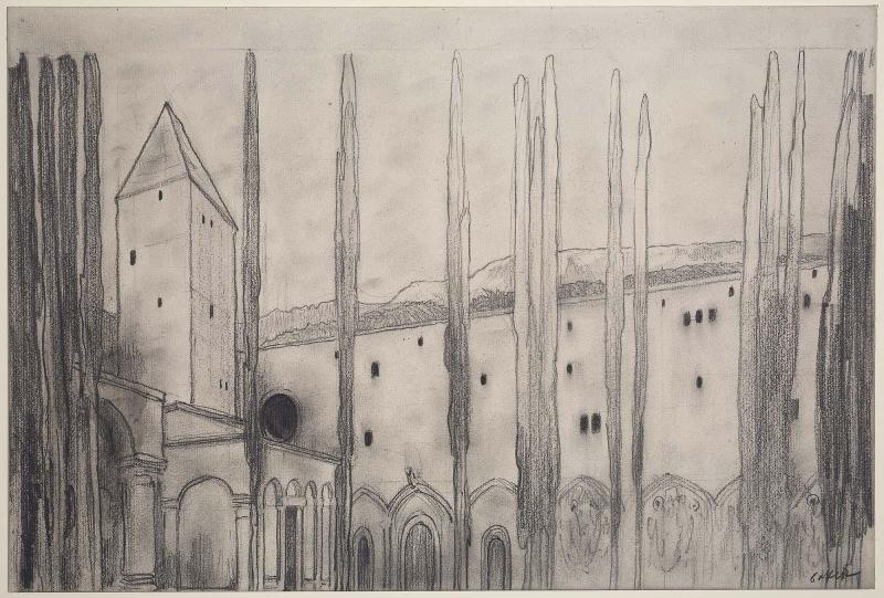 Stage Design for La Pisanelle