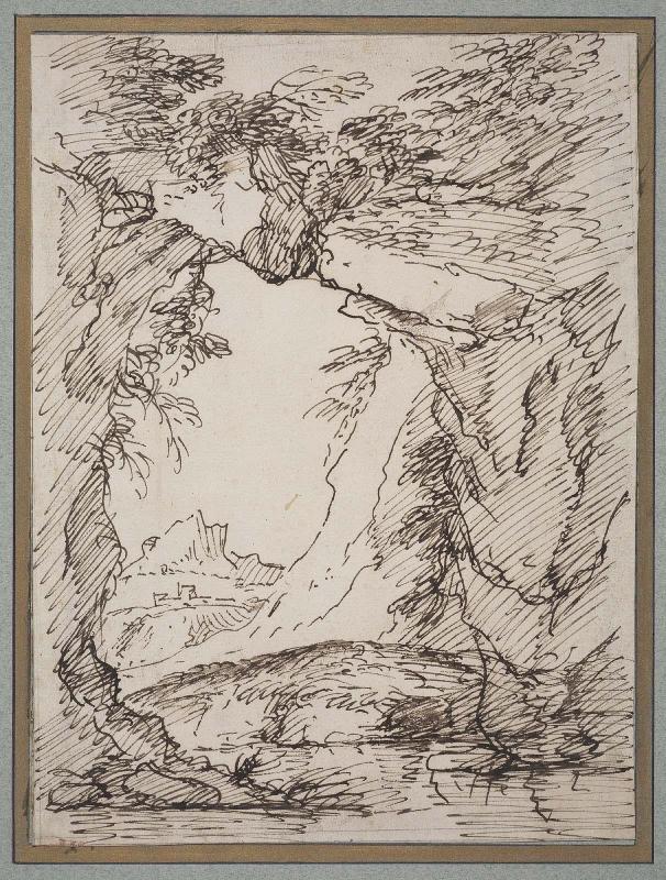 Landscape with a Rocky Arch