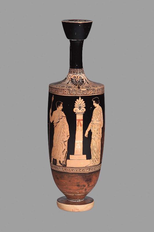 Oil flask (lekythos)