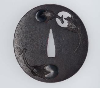 Tsuba with design of nasubi