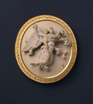 Day or Aurora with the Genius of Light brooch