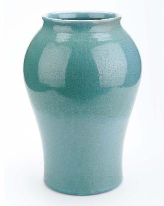 Vase, turquoise