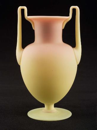 "Burmese" Egyptian double-handled vase