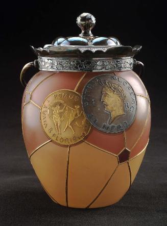 "Royal Flemish" covered jar