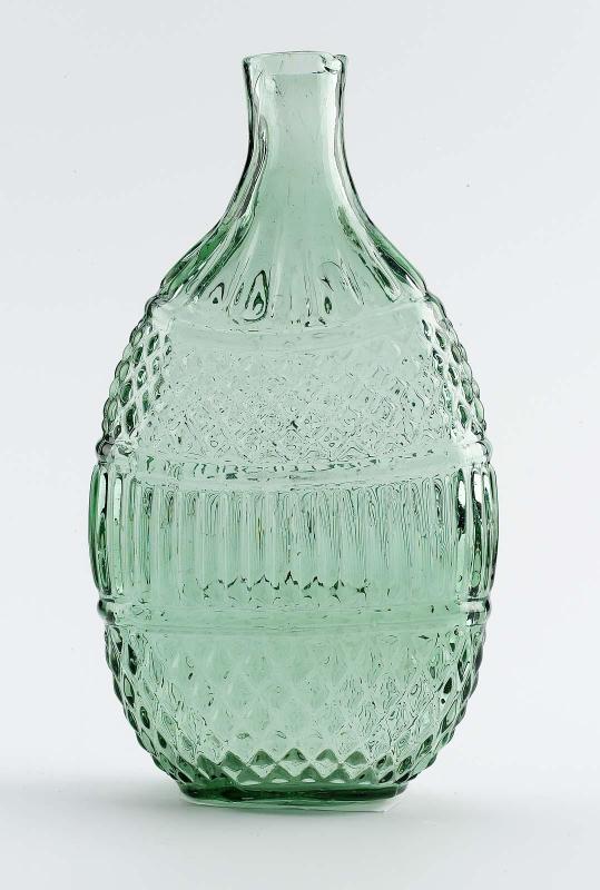 Flask-shaped bottle