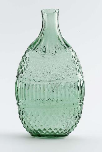 Flask-shaped bottle