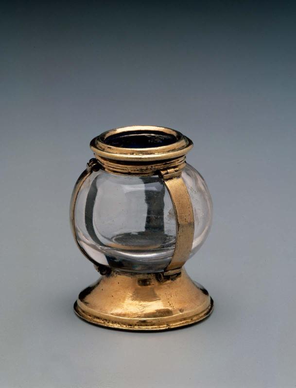 Container with Saint John the Baptist and Noli Me Tangere