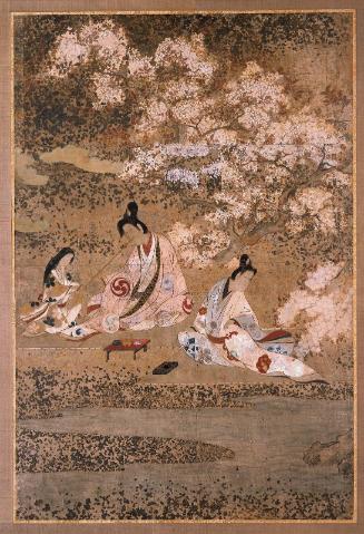 Partying Beneath Blossoming Cherry Trees
