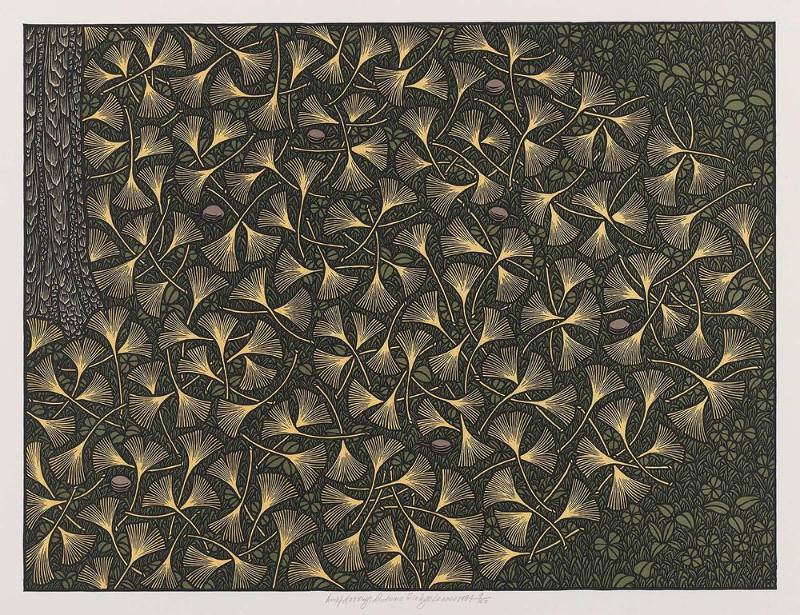 Autumn Ginkgo Leaves