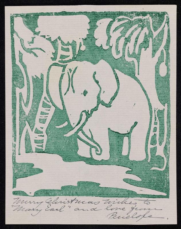 Elephant in Landscape