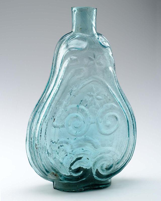 Scroll Flask, quart size