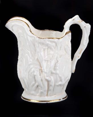 Pitcher in cornstalk design