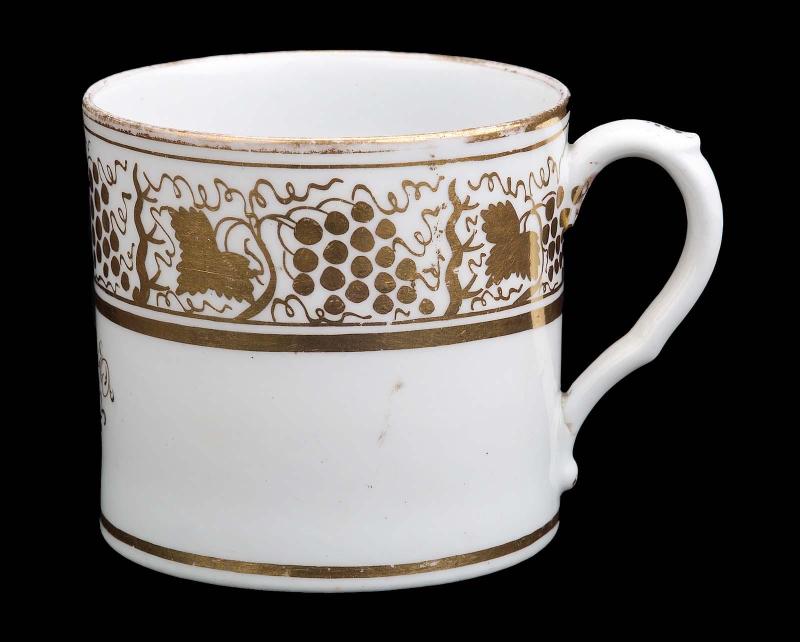 Chocolate mug (one of a set of seven)