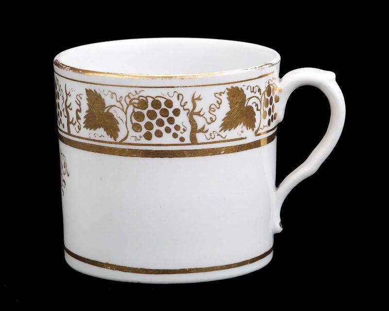 Chocolate mug (one of a set of seven)