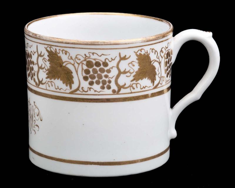 Chocolate mug (one of a set of seven)