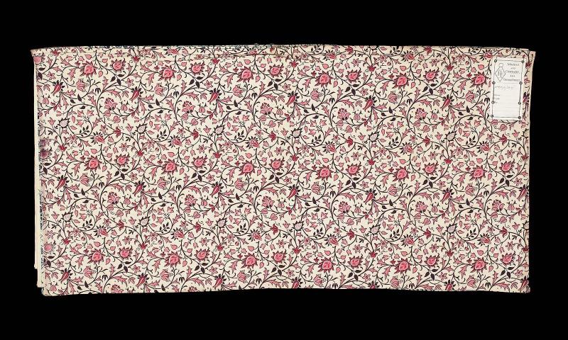 Sample of furnishing fabric (one of four of same pattern)