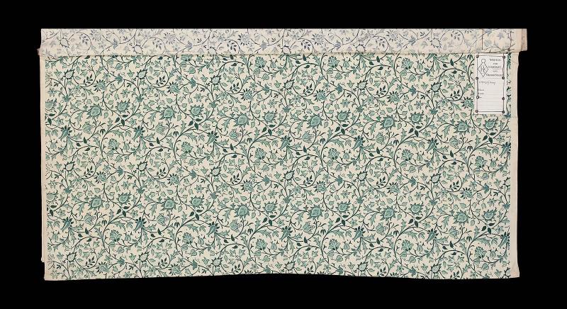 Sample of furnishing fabric (one of four of same pattern)