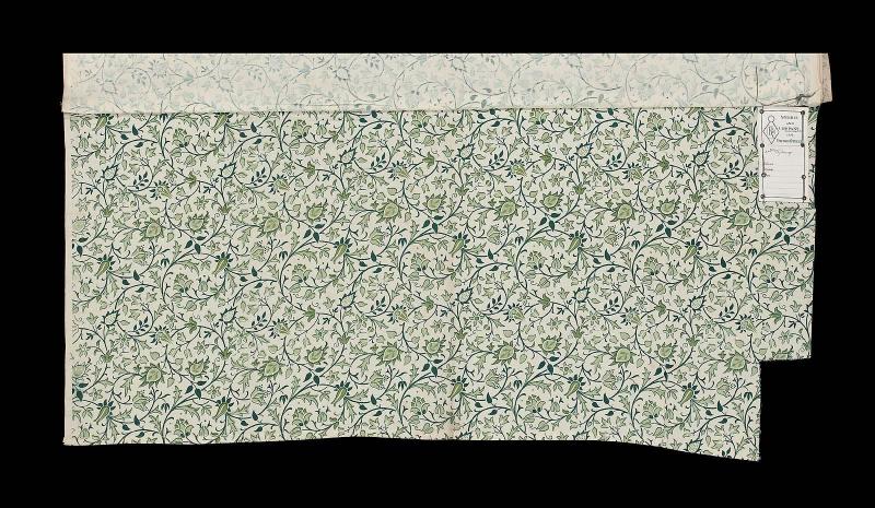 Sample of furnishing fabric (one of four of same pattern)