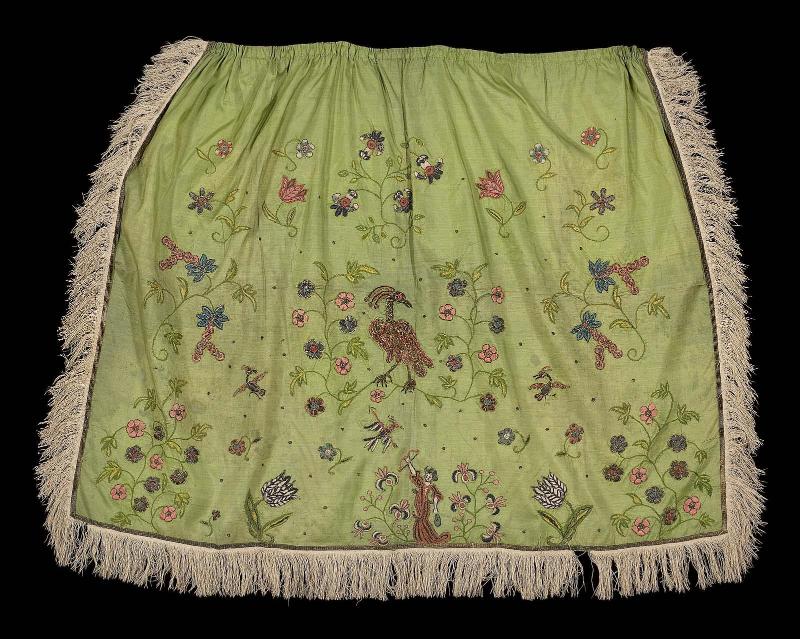 Embroidered apron