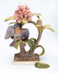 Blue bird (one of a pair)