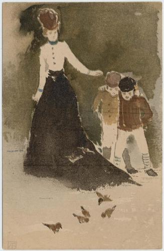 The West: Sparrows in the Park in Paris from the series World Panorama