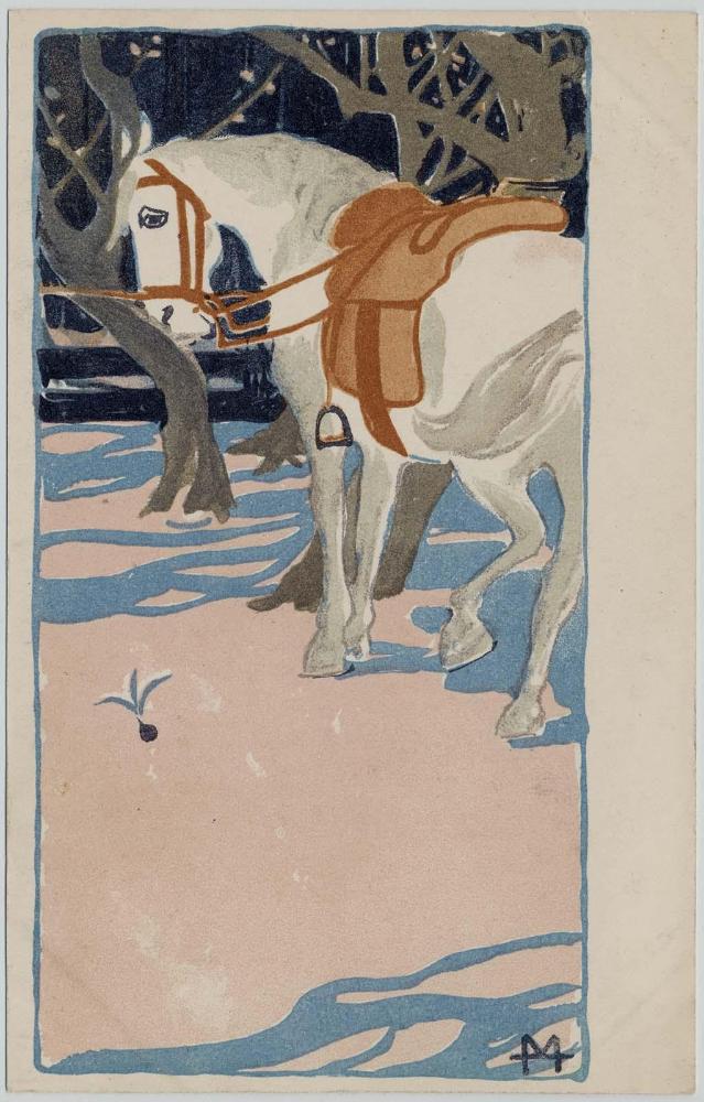 Art Nouveau in Japanese Postcards