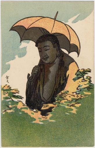 Daibutsu with Umbrella from the series the Popularization of Civilization