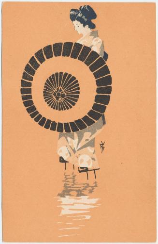 Woman with Umbrella