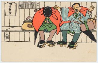 Men Sleeping at the Train Station