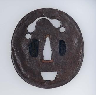 Tsuba with unidentified pierced designs