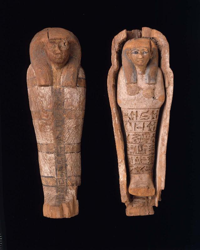 Shawabty and shawabty coffin