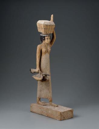 Statuette of female offering bearer