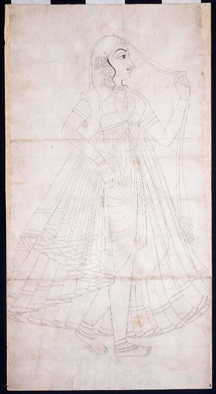 Woman with a veil