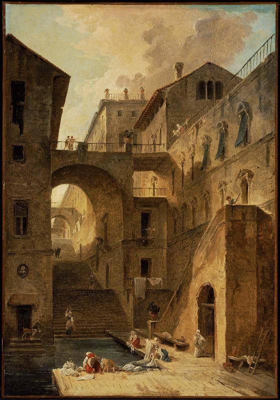L'Escalier des Lavandieres (Stairway of the Washerwomen)