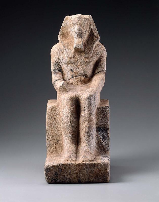 Unfinished statuette of King Menkaura (Mycerinus)