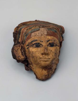 Mummy mask of a woman
