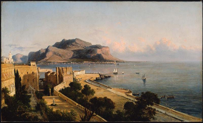 Monte Pellegrino at Palermo, Italy