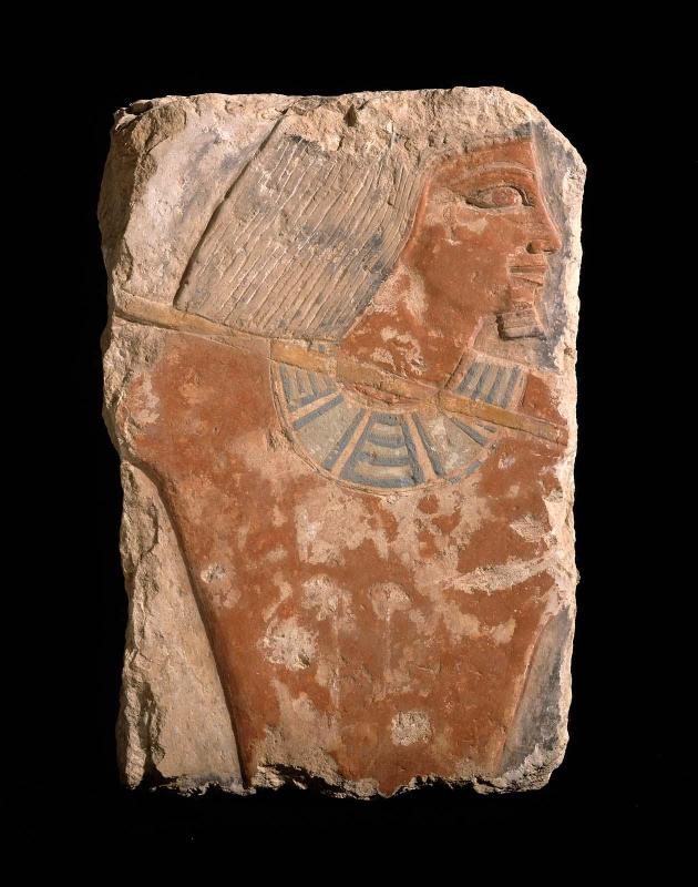 Relief  from a scene of Mehu fishing