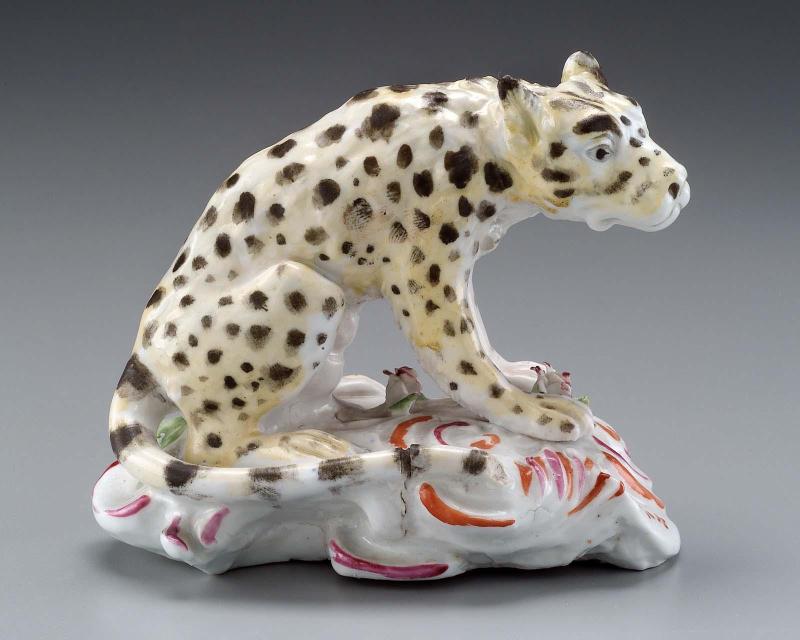 Figure of a Seated Leopard