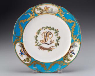 Plate from the Rohan service