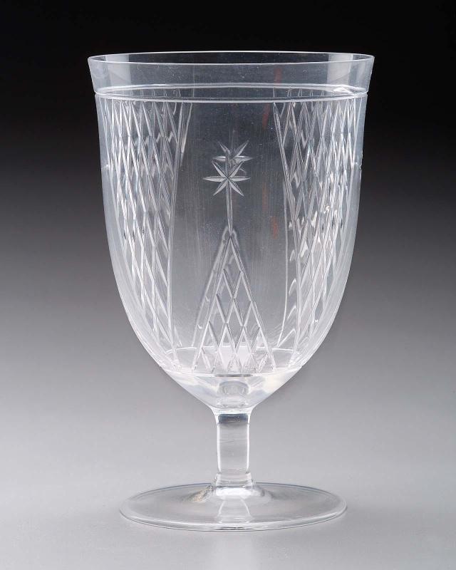 Tall water glass