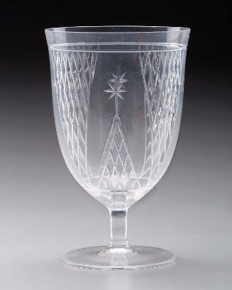 Tall water glass