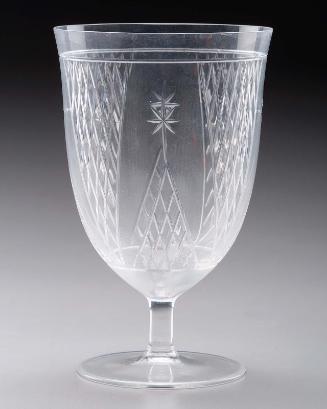 Tall water glass