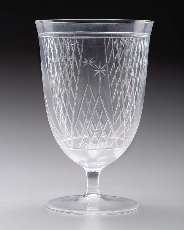 Tall water glass