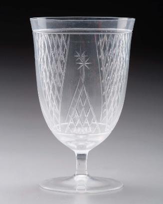 Tall water glass