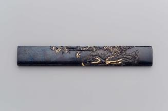 Kozuka with design of sennin and tiger